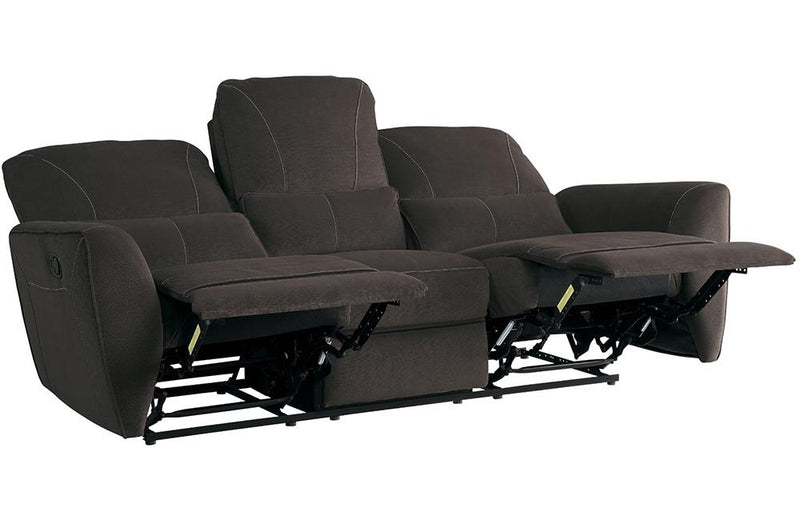 Teddy Brown Reclining Sofa Set