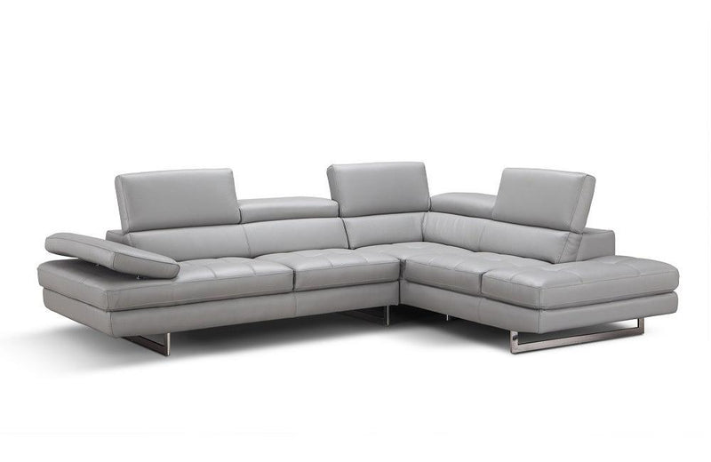 Sarah Leather Sectional Sofa