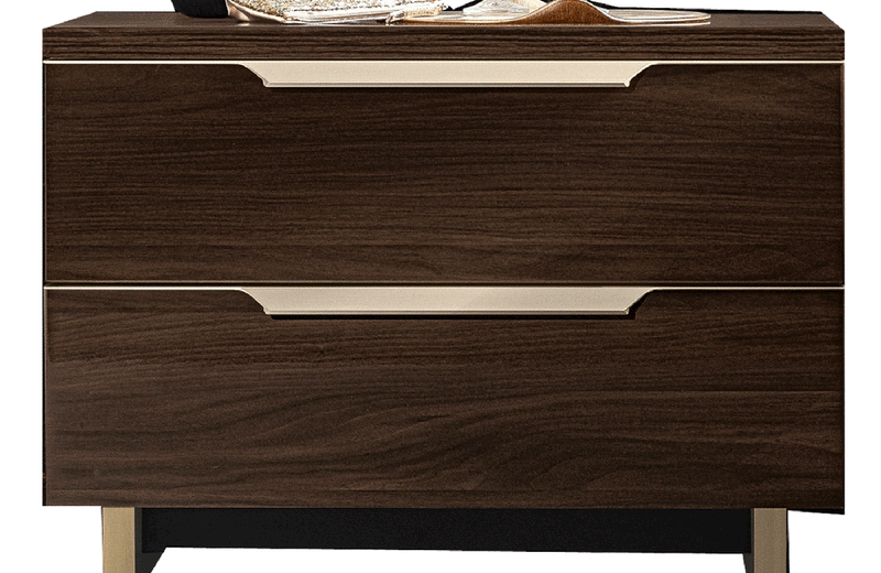 Smart Nightstand Walnut