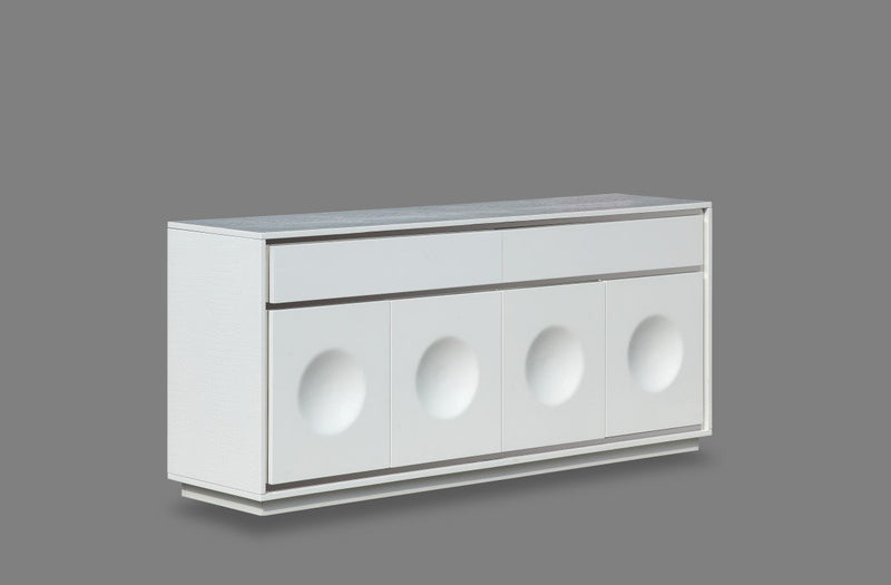 Angelina Modern White Buffet