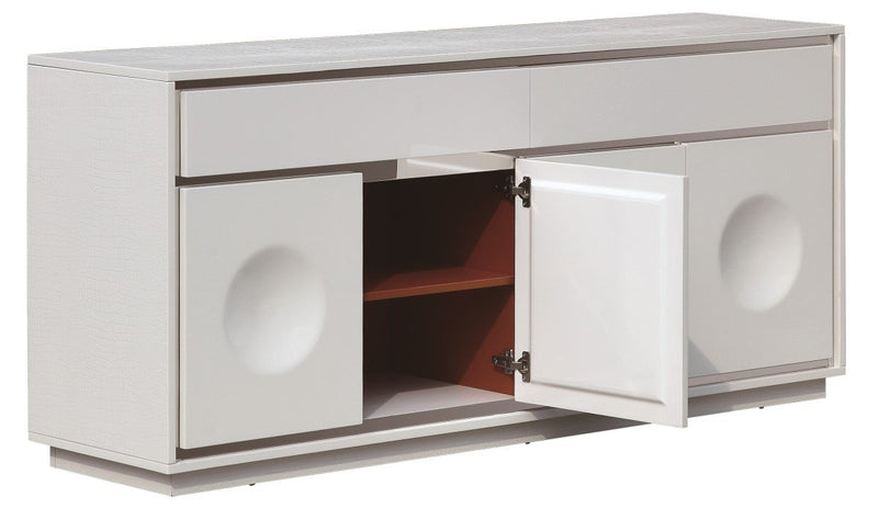 Angelina Modern White Buffet