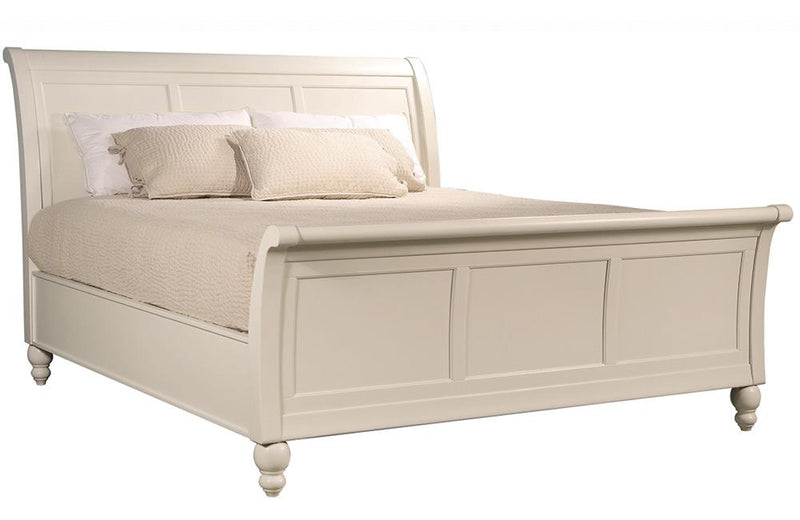 Cambridge Sleigh Bed Eggshell