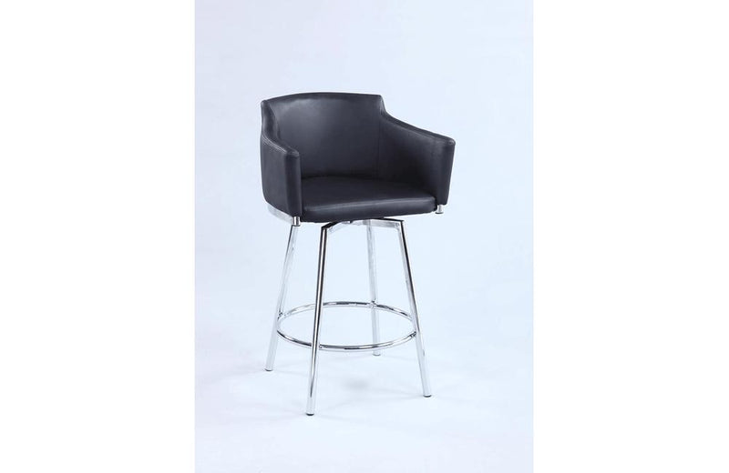 Niccolo Swivel Stool Black