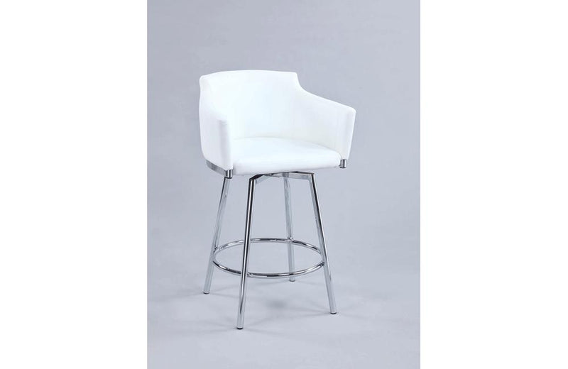 Niccolo Swivel Stool White