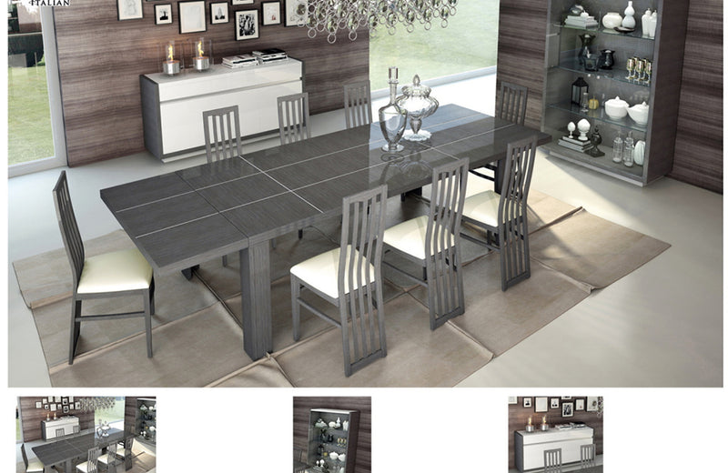 Mangano Dining Table w/2ext