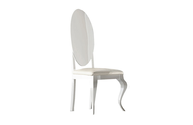 Carmen White side chair