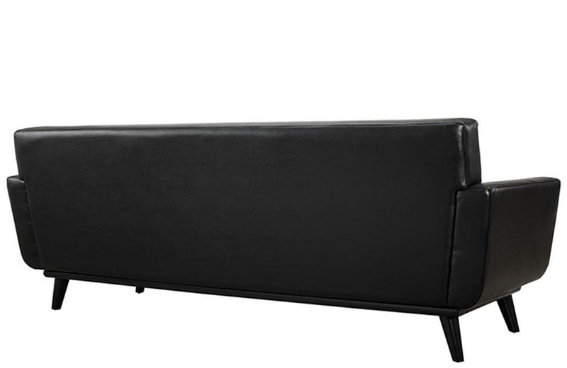 Ryleigh Modern Engage Bonded Leather Sofa