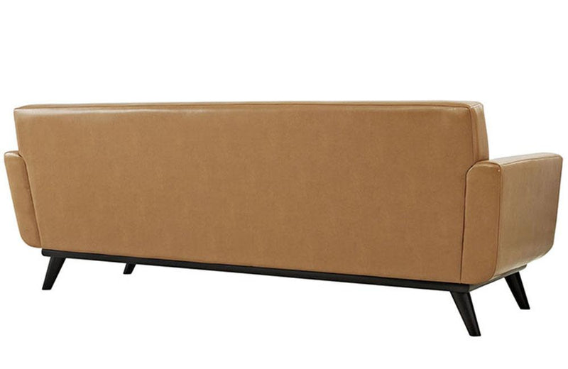 Ryleigh Modern Engage Bonded Leather Sofa