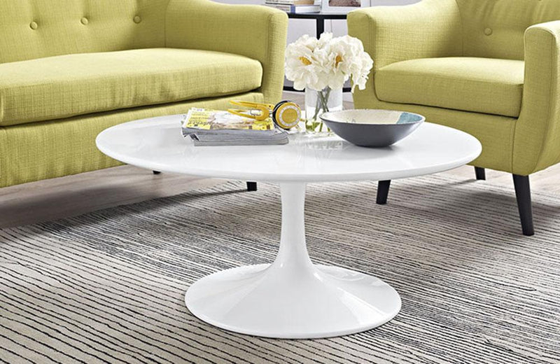 Braylon Coffee Table in White