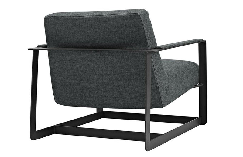 Graham Upholsterd Fabric Accent Lounge Chair