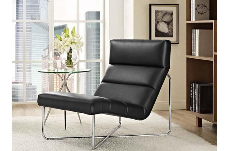 Esther Upholsterd Vinyl Lounge Chair