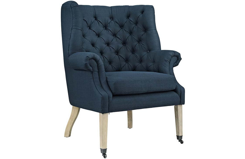 Kathryn Upholsterd Fabric Lounge Chair