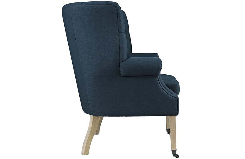 Kathryn Upholsterd Fabric Lounge Chair