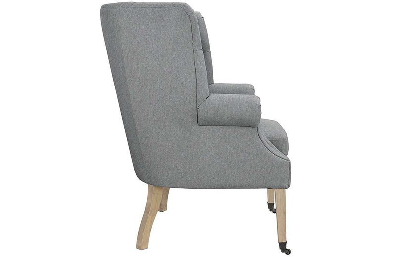 Kathryn Upholsterd Fabric Lounge Chair