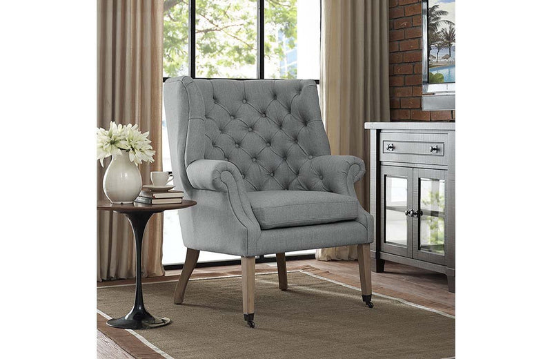 Kathryn Upholsterd Fabric Lounge Chair