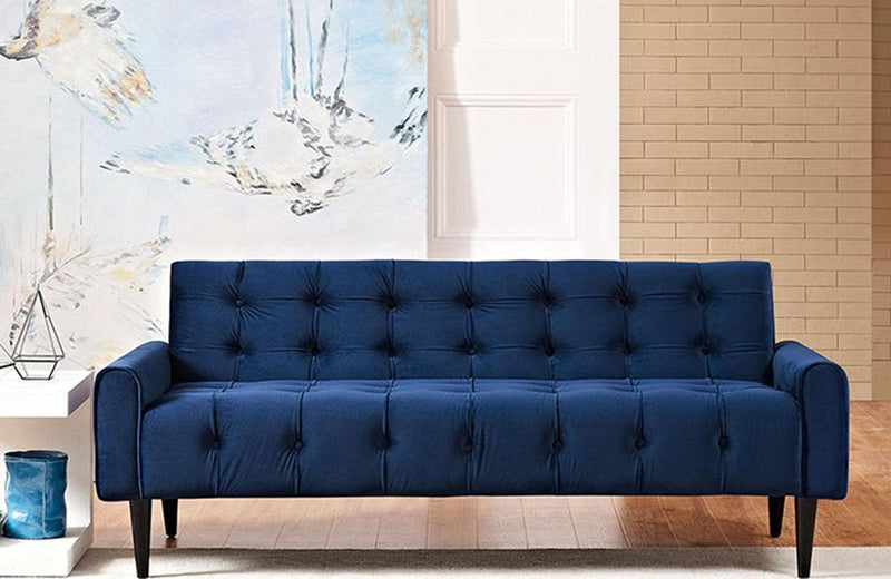 Katie Modern Delve Velvet Sofa