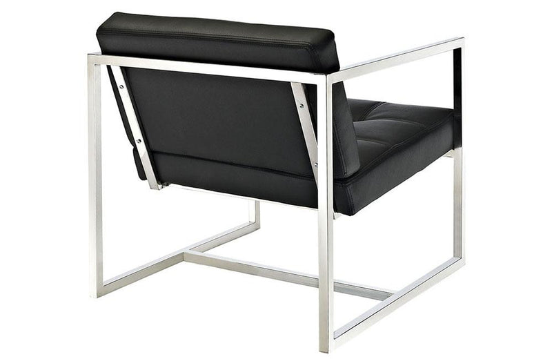 Hector Upholsterd Vinil Lounge Chair