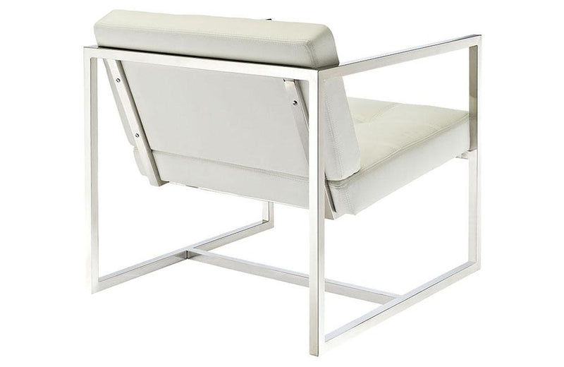 Hector Upholsterd Vinil Lounge Chair