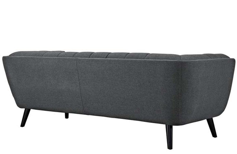 Jacqueline Modern Bestow Upholstered Fabric Sofa