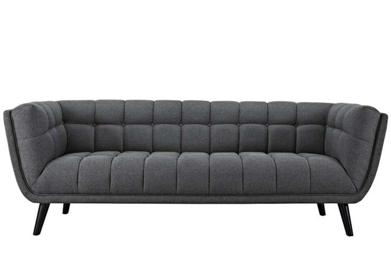 Jacqueline Modern Bestow Upholstered Fabric Sofa