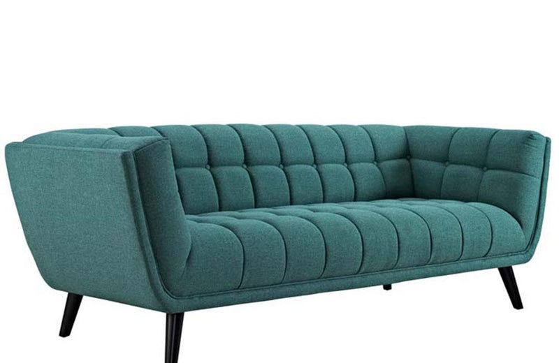 Jacqueline Modern Bestow Upholstered Fabric Sofa