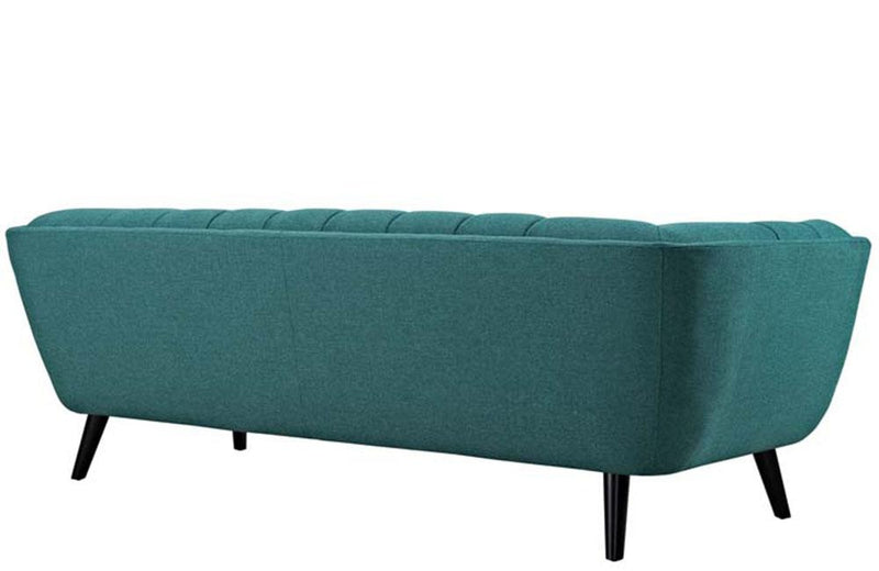 Jacqueline Modern Bestow Upholstered Fabric Sofa