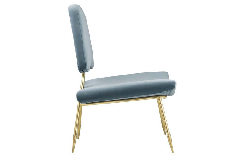 Cecilia Upholsterd Velvet Lounge Chair