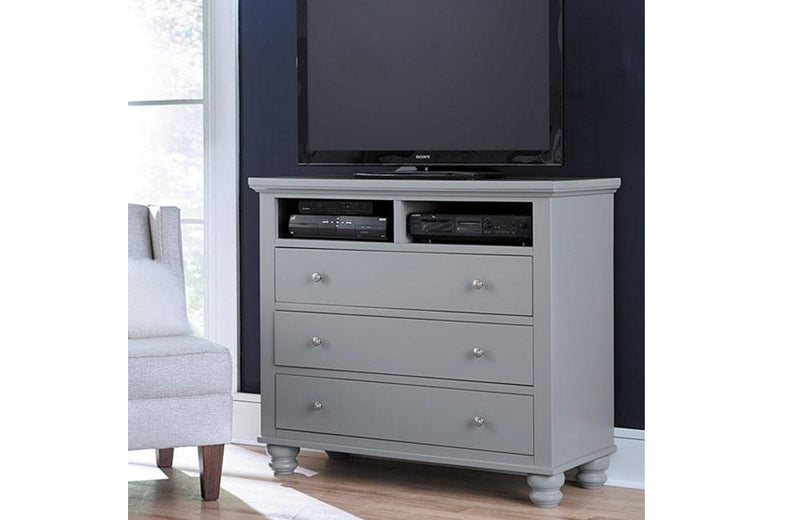 Cambridge Entertainment Chest Gray