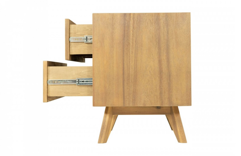 Clariss - Contemporary Walnut NIghtstand