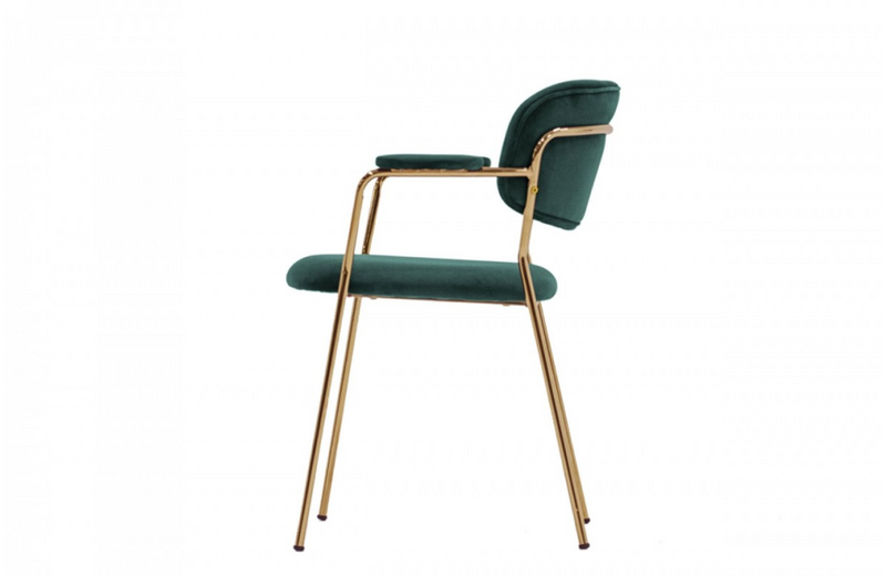 Clark - Modern Green Dining Chair (Set of 2)