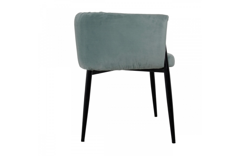 Burbank - Modern Light Green Fabric Dining Chair