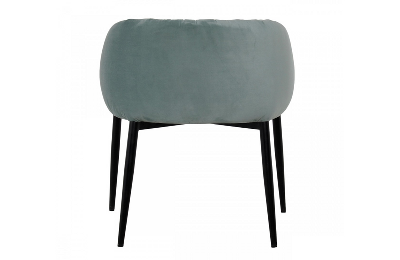 Burbank - Modern Light Green Fabric Dining Chair