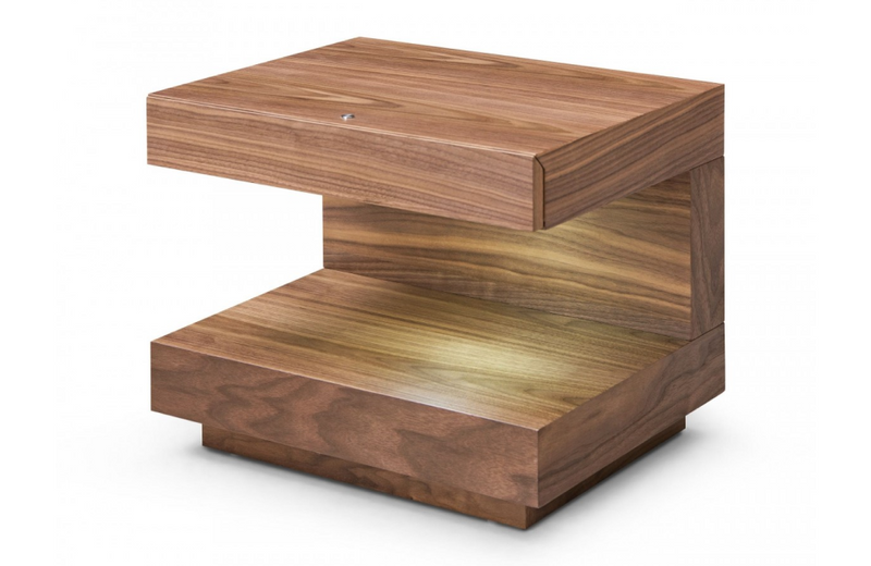 Escondido - Contemporary Walnut End Table