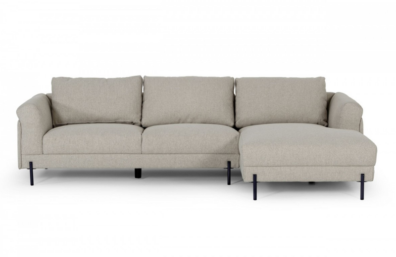 Hartford - Modern Sectional Sofa w Right Facing Chaise