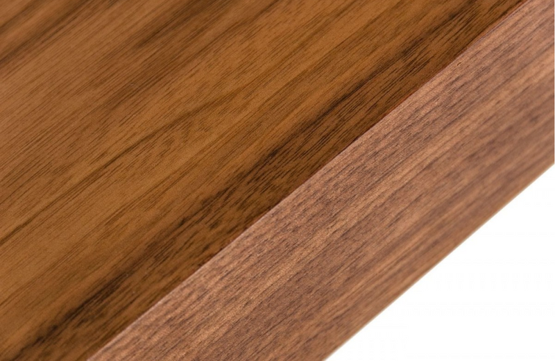 Mesquite - Modern Walnut & Stainless Steel Dining Table