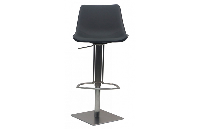 Midland - Modern Grey Bar Stool