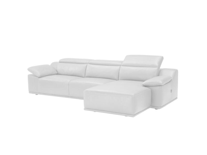 Corey Modern Leather Sectional Sofa