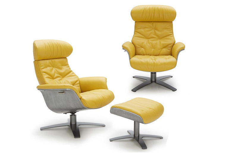 The Karma Lounge Chair Mustard