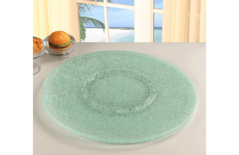 Lazy Susan Tray Clear Crack