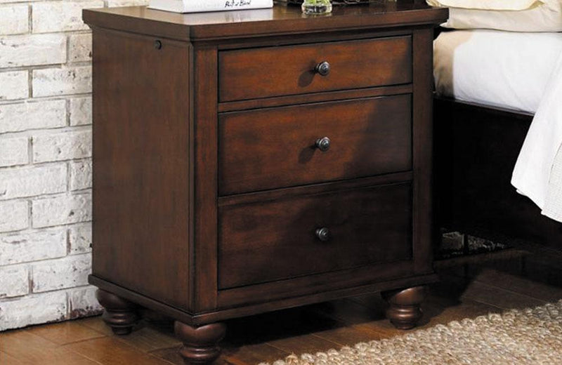 Cambridge Liv360 Nightstand Brown Cherry