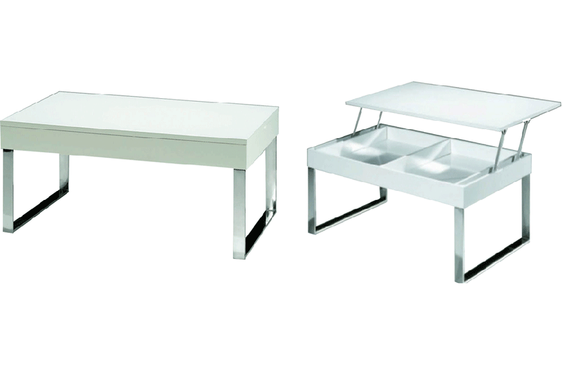 J030 White Coffee Table