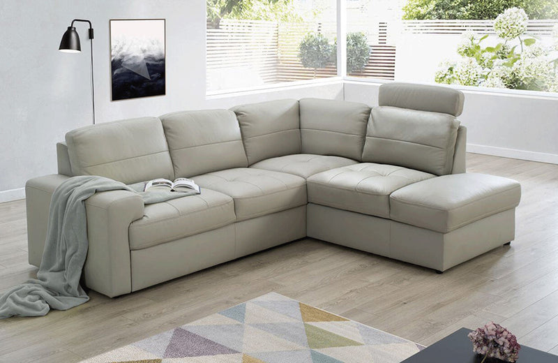 Ella Sectional Right w/Bed & Storage Sofa