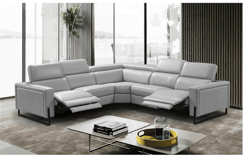 2787 Sectional Sofa with recliners