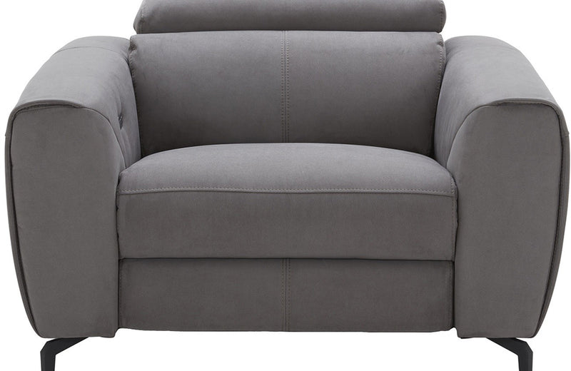 Scuzzo Reclining Motion Sofa Set Grey