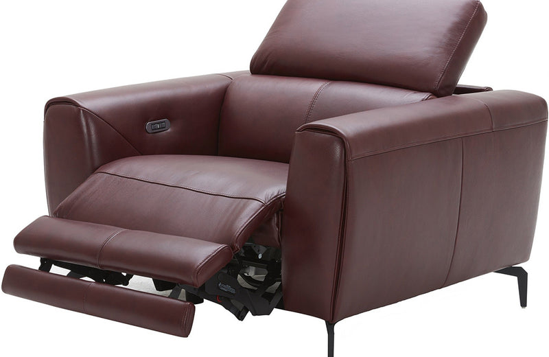 Scuzzo Fabric Motion Chair Merlot