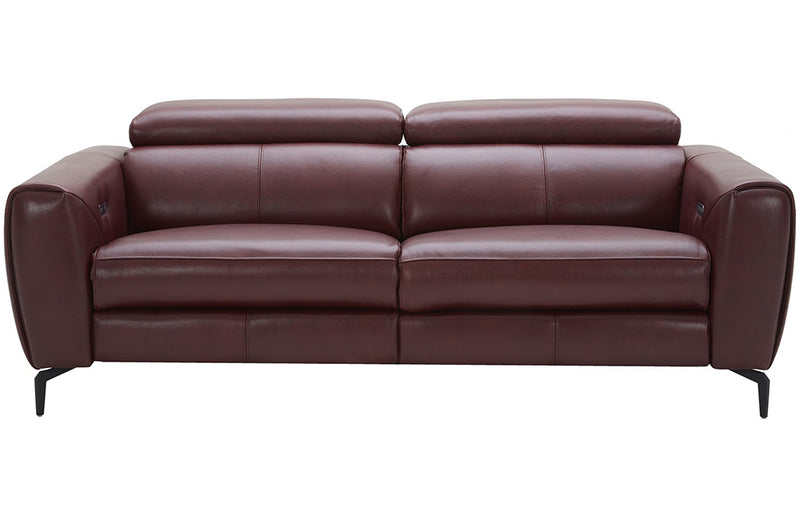 Scuzzo Fabric Motion Loveseat Merlot