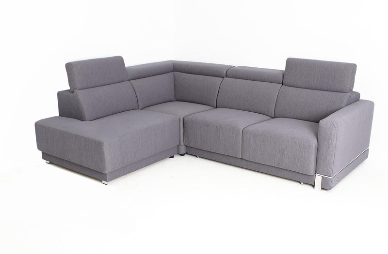 Marburg Gray Sectional with sofa bed and storage