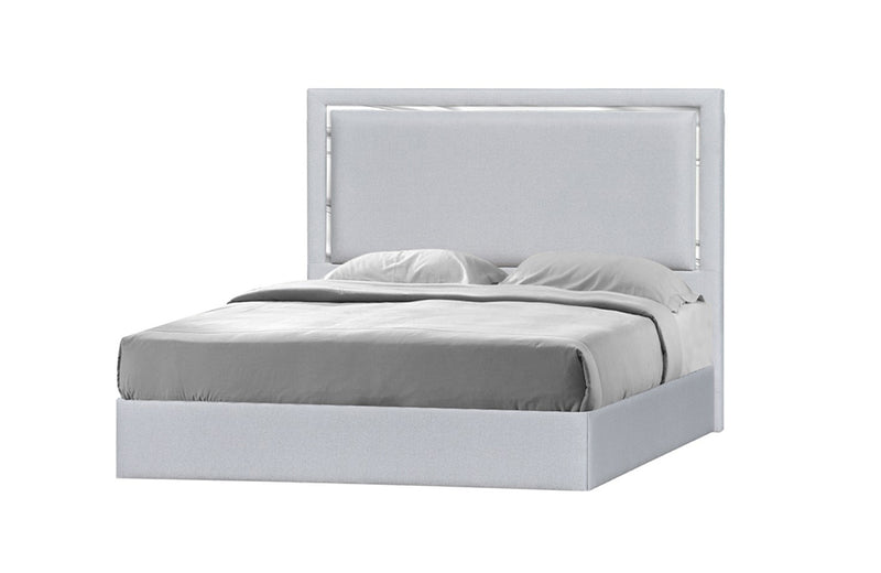 Monet Bed Silver Grey