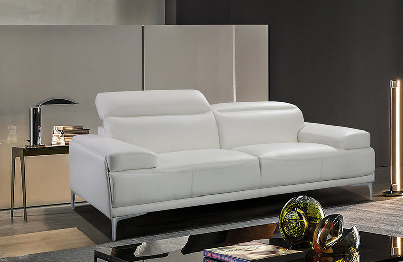 Joseph White Sofa Set