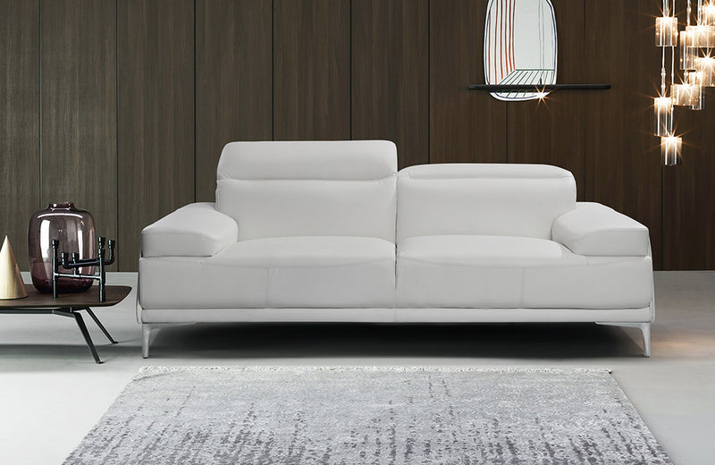 Joseph White Sofa Set